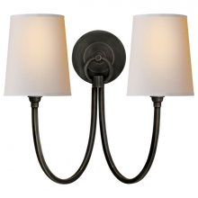 Load image into Gallery viewer, Reed Double Sconce
