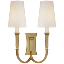 Load image into Gallery viewer, Delphia Large Double Arm Sconce
