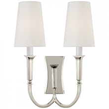 Load image into Gallery viewer, Delphia Large Double Arm Sconce
