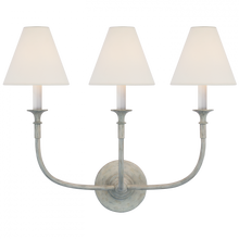 Load image into Gallery viewer, Piaf Triple Sconce
