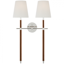 Load image into Gallery viewer, Bryant Large Wrapped Double Tail Sconce
