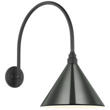 Load image into Gallery viewer, Academy 19.5&quot; Arched Mack Barn Light
