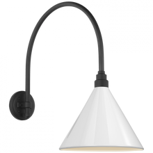 Load image into Gallery viewer, Academy 19.5&quot; Arched Mack Barn Light
