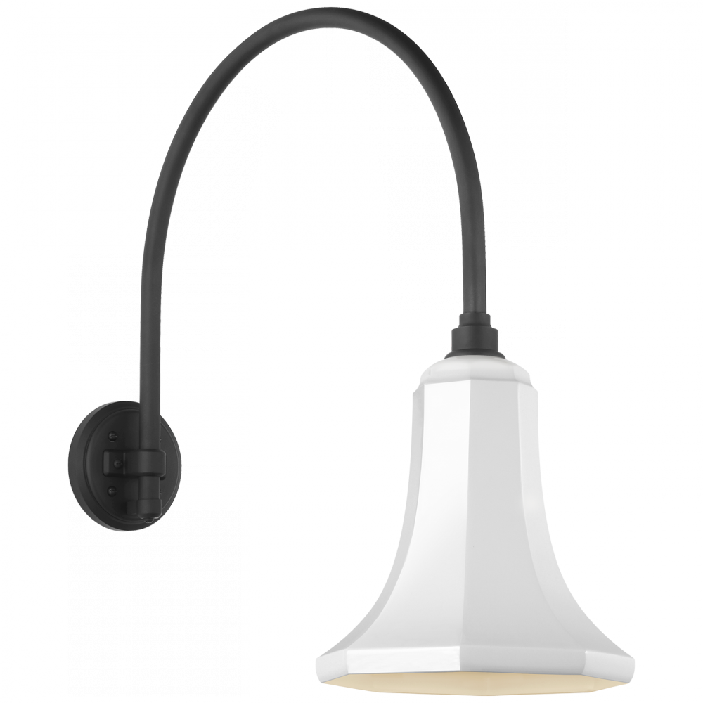 Academy 19.5" Arched Mack Barn Light