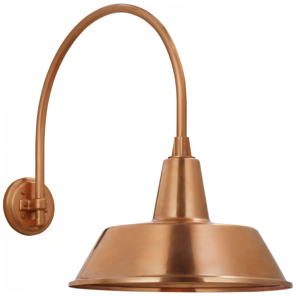 Academy 19.5" Arched Mack Barn Light