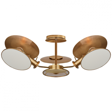 Osiris Medium Reflector Semi-Flush Mount