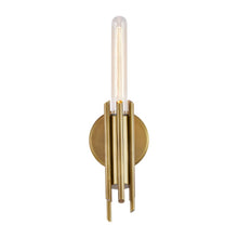 Load image into Gallery viewer, Torres 9-in Vintage Brass 1 Light Wall/Vanity
