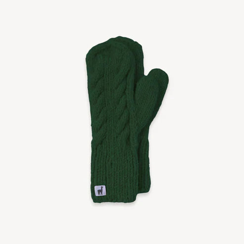 Hand-Knit Alpaca Mittens