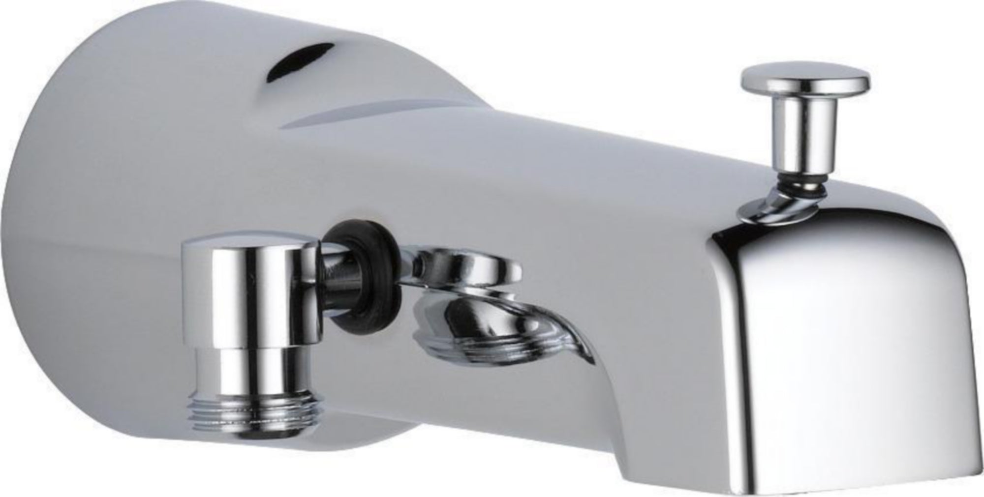 6 1/2 INCH ADD-A-SHOWER DIVERTER TUB SPOUT-1/2 OR 3/4" CONN 