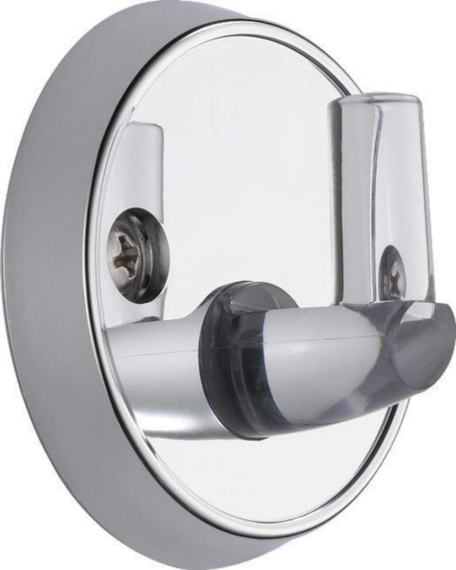 CLEAR PIN WALL MOUNT WITH MOUNTING SCREWS