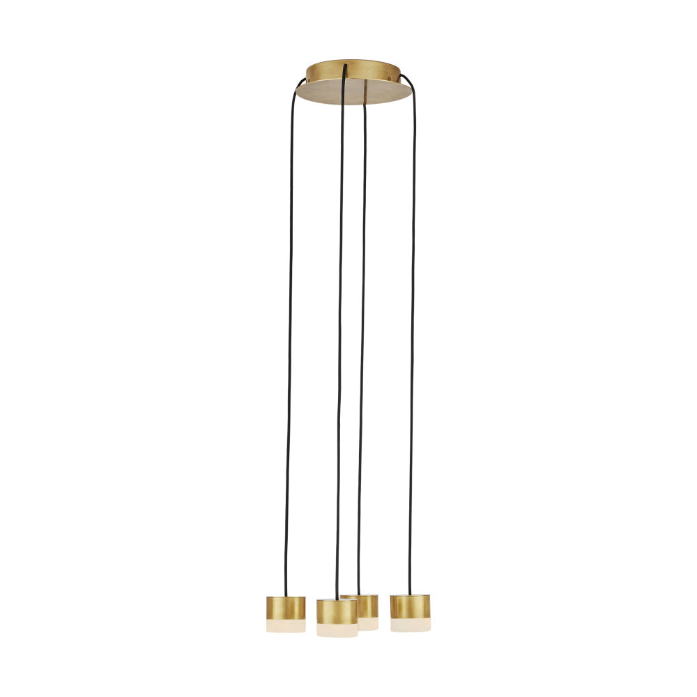 Gable Alabaster 4 Light Chandelier