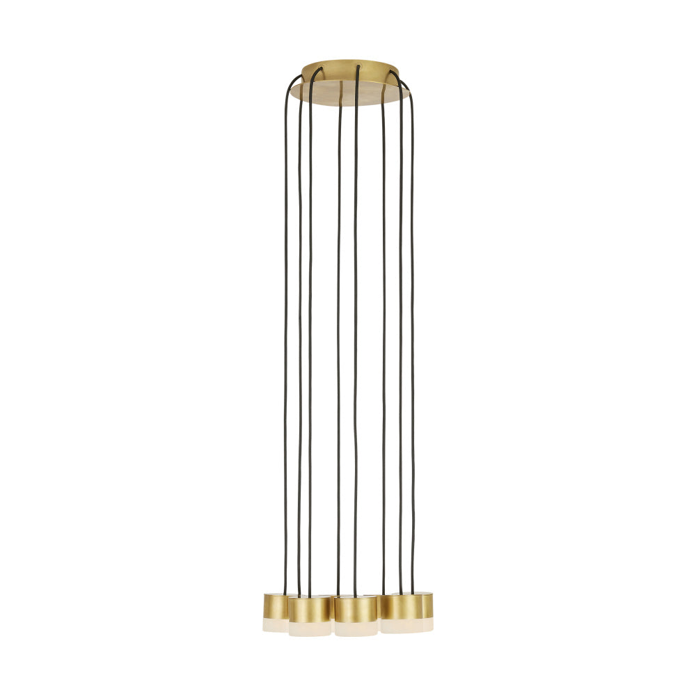 Gable Alabaster 8 Light Chandelier