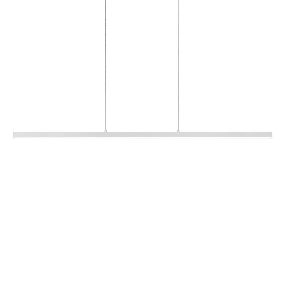 Vega 56-in White LED Linear Pendant