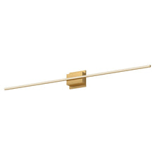 Load image into Gallery viewer, Vega Minor 48-in Brushed Gold LED Wall Sconce
