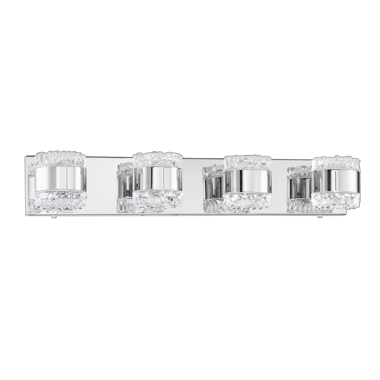 BAZIL 3-Light Chrome Vanity Light - 4L-CH