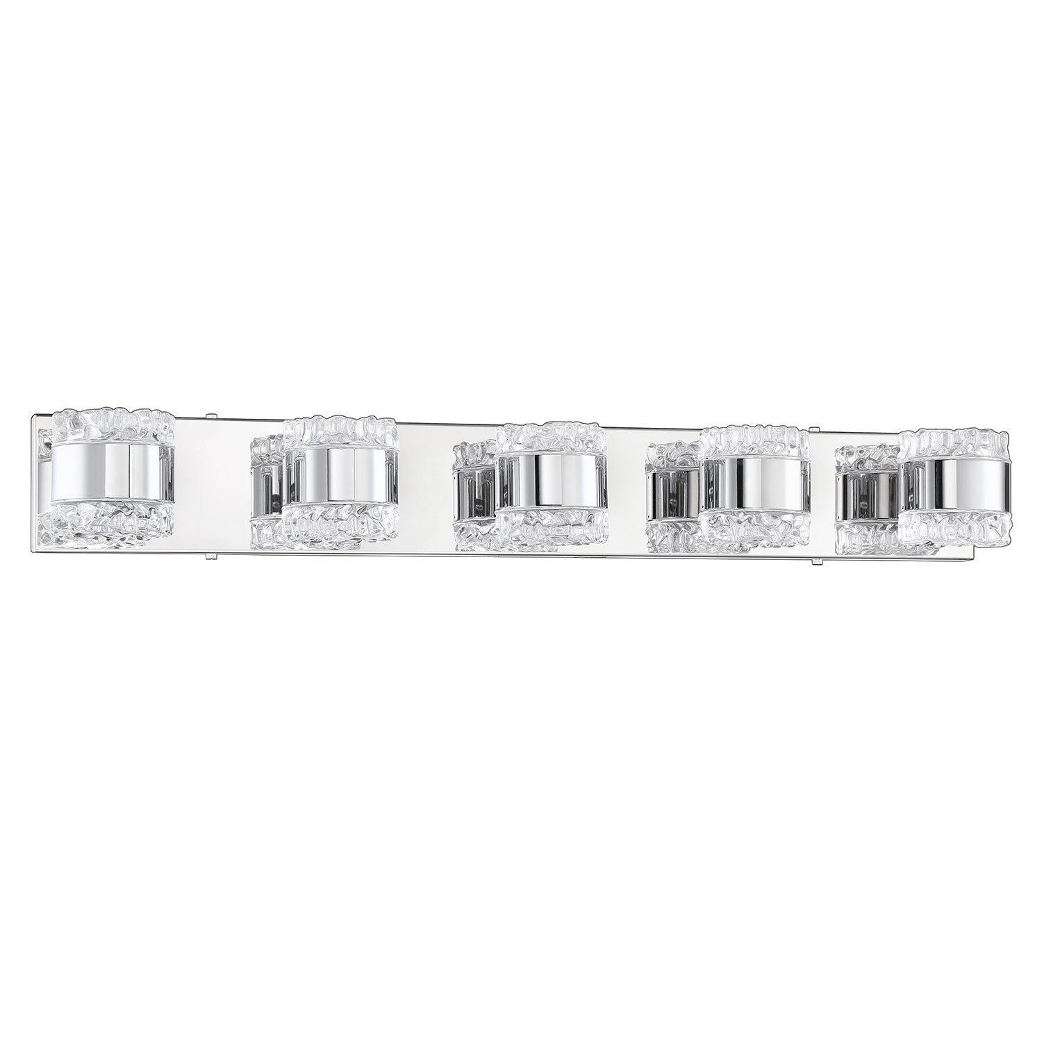 BAZIL 3-Light Chrome Vanity Light - 5L-CH