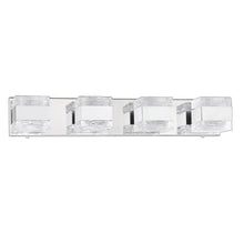Load image into Gallery viewer, CUBIX 3-Light Chrome Vanity Light - 4L-CH
