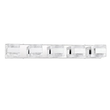 Load image into Gallery viewer, CUBIX 3-Light Chrome Vanity Light - 5L-CH
