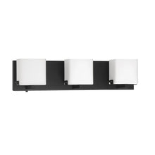 Load image into Gallery viewer, VEGA 3-Light Black Vanity Light - 3L-BLK
