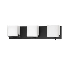 Load image into Gallery viewer, VEGA 3-Light Black Vanity Light - 3L-BLK
