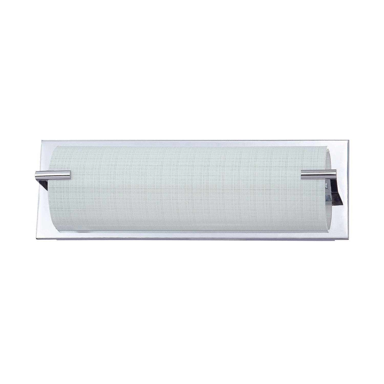 PARAMOUNT 3-Light Chrome Vanity Light with Linen Glass - 3L-CH