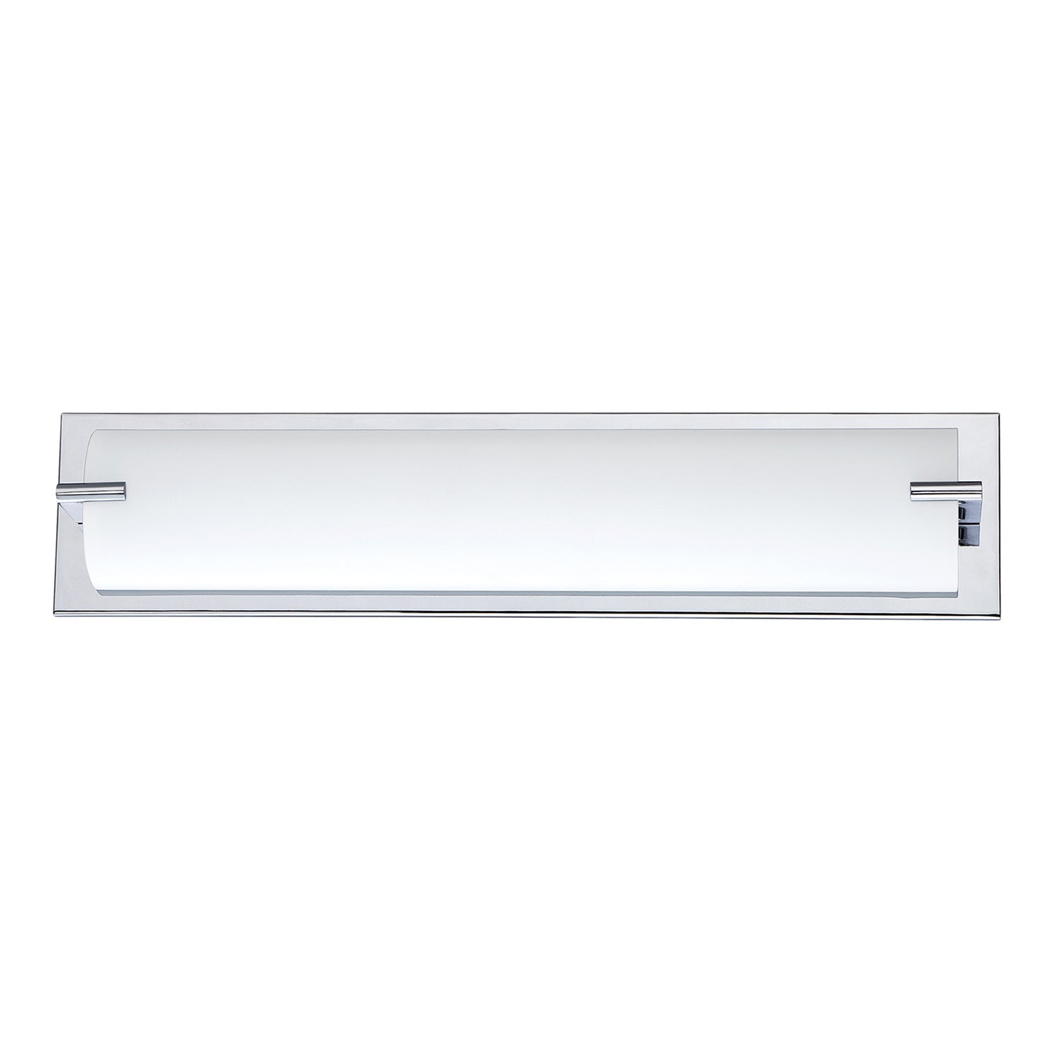 PARAMOUNT 4-Light Chrome Vanity Light with White Glass - 4L-CH