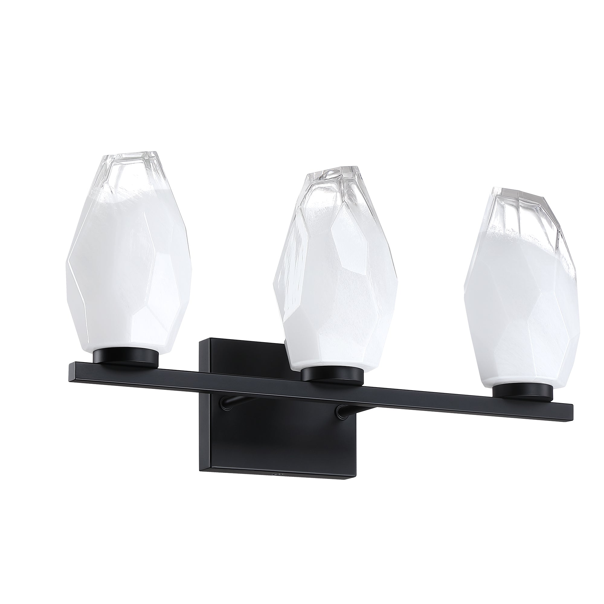 SOREN 3-Light Black Vanity - Black