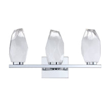 Load image into Gallery viewer, SOREN 3-Light Black Vanity - Chrome
