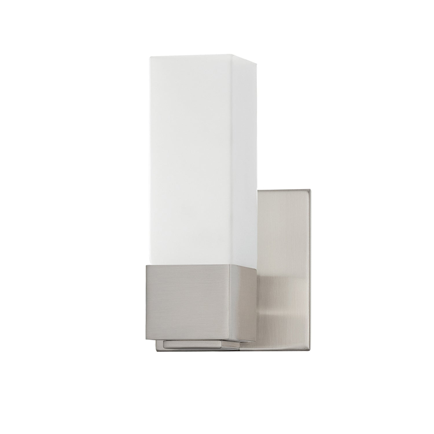 MADISON 1-Light Chrome Vanity Light - Satin Nickel