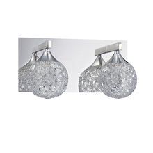 Load image into Gallery viewer, SOLARO 1-Light Chrome Vanity Light - 2L-CH
