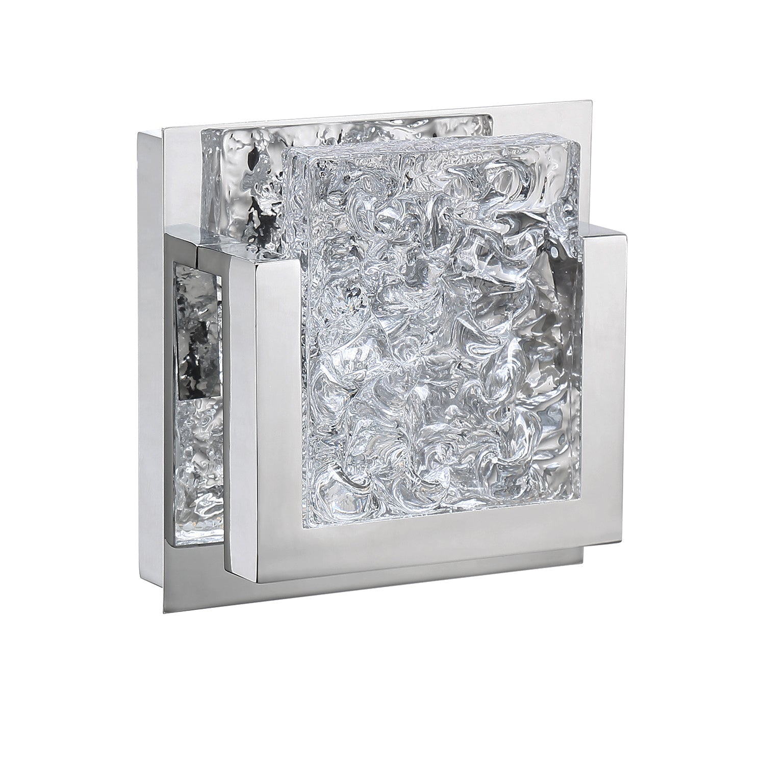 ICE-LAVA 1-Light Chrome LED Vanity Light - 1L-CH