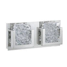 Load image into Gallery viewer, ICE-LAVA 1-Light Chrome LED Vanity Light - 2L-CH
