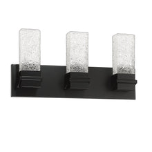 Load image into Gallery viewer, ICE 2-Light-LED Chrome Vanity Light - Black
