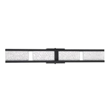 Load image into Gallery viewer, CALLAVIO 4-Light-LED Chrome Vanity Light with Glass style #1 - Black
