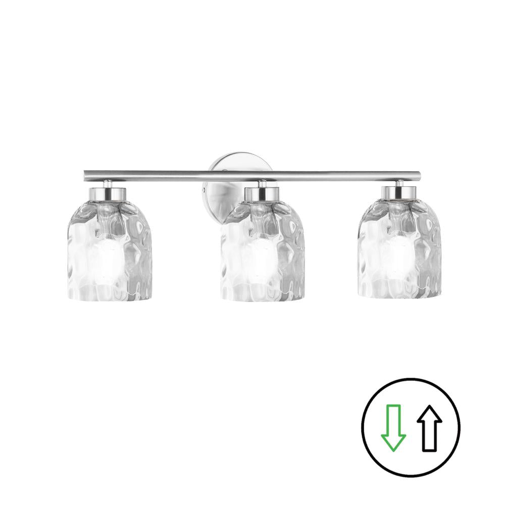 3LT Vanity, PC w/ CLR Water Glass