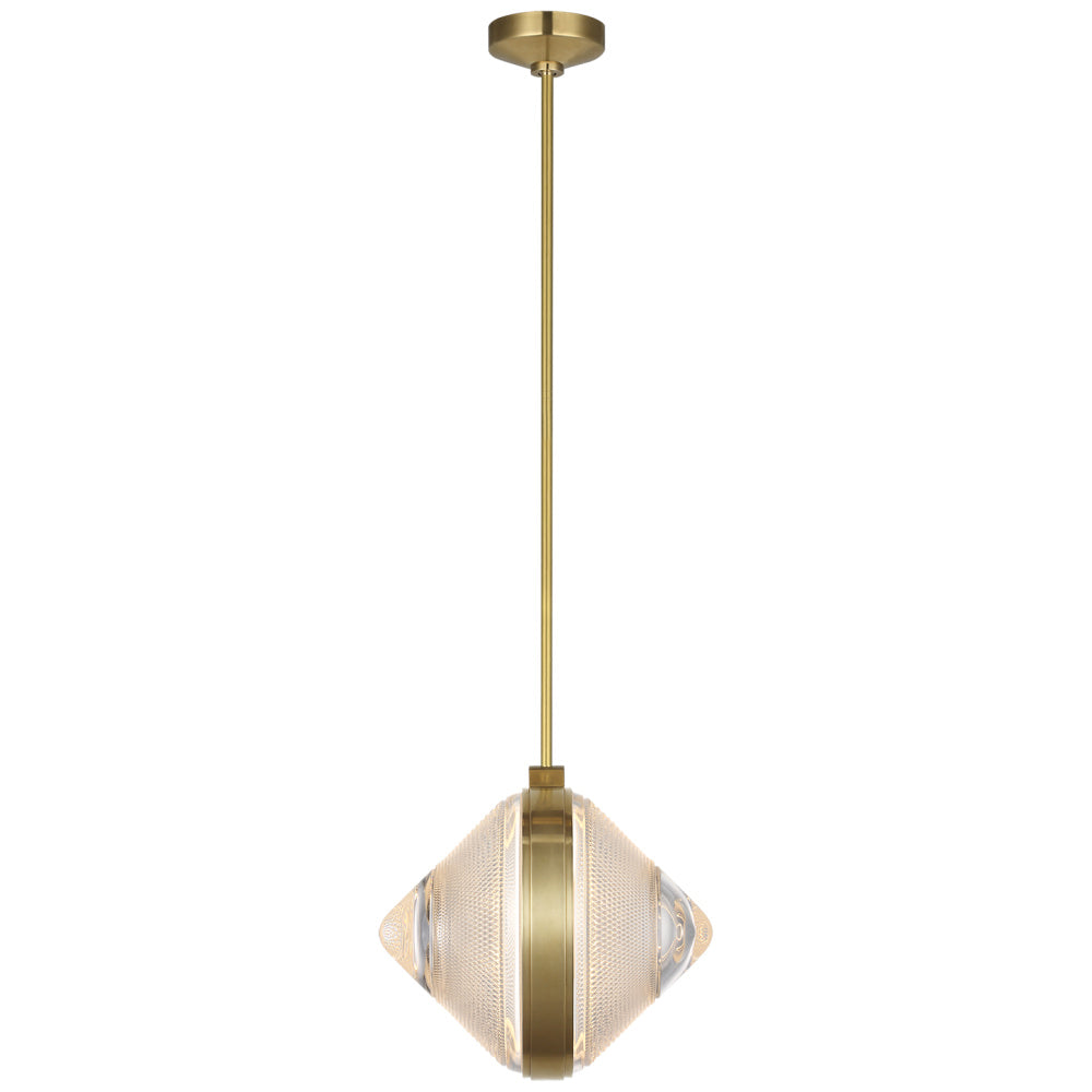 Copper Coast 15" Karo Cut Pendant