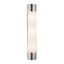 Load image into Gallery viewer, Willard 24-in Polished Nickel/Opal Matte Glass 3 Lights Wall/Vanity
