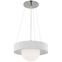 Load image into Gallery viewer, Arena 18&quot; Ring and Globe Chandelier
