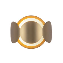 Load image into Gallery viewer, Ciel 10-in Brushed Gold/Opal Glass Socket Wall Sconce
