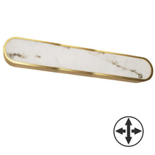 Load image into Gallery viewer, 40W Wall Sconce, AGB w/ Alabaster Diffuser
