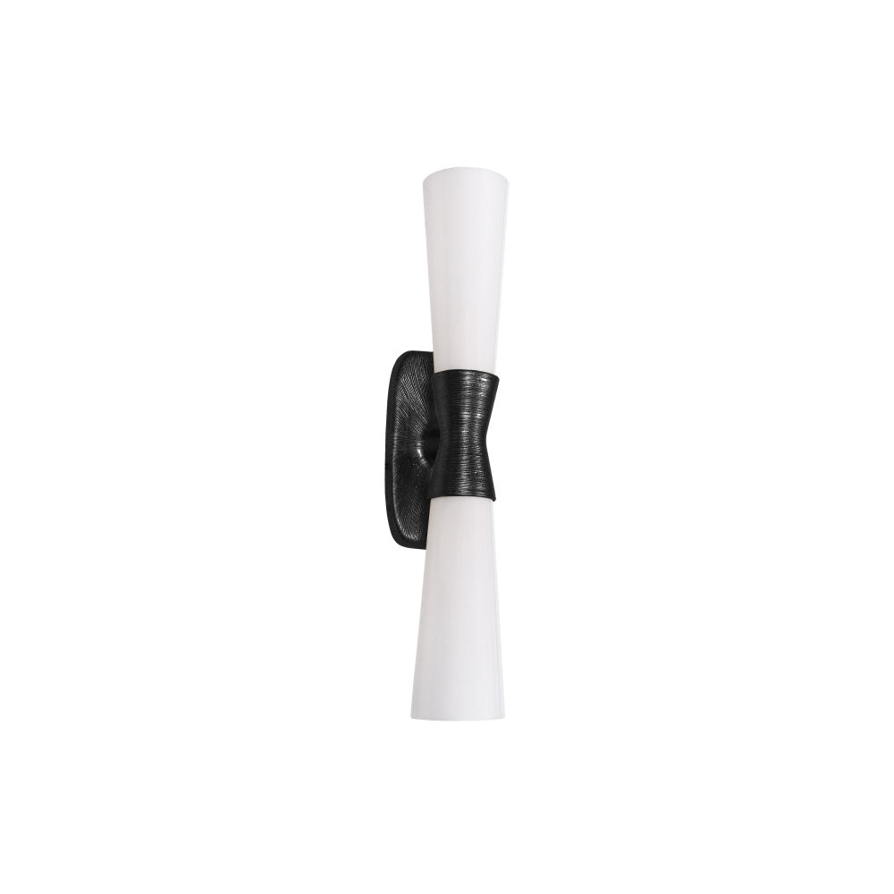 2LT Wall Sconce, MB w/ Opal Glass