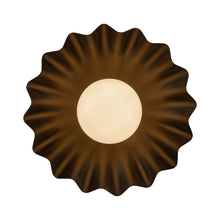 Load image into Gallery viewer, Soleil 10-in Matte Black/Opal Glass LED Wall/Vanity Light
