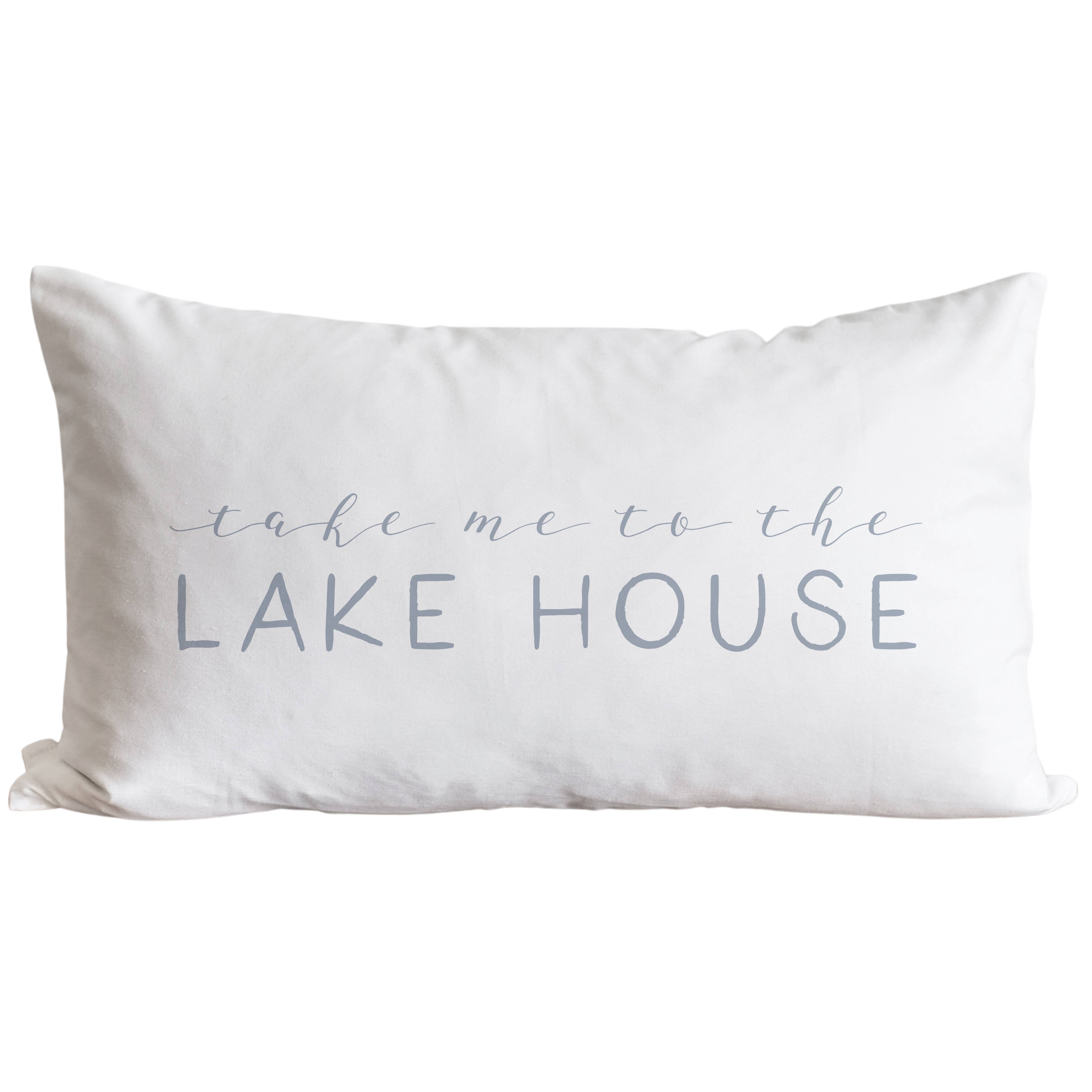 Take me to the Lake Pillow Cover