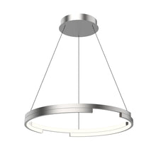 Load image into Gallery viewer, Anello Minor 24-in Brushed Nickel LED Pendant
