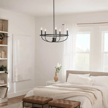 Load image into Gallery viewer, Bethel Chandelier In Black
