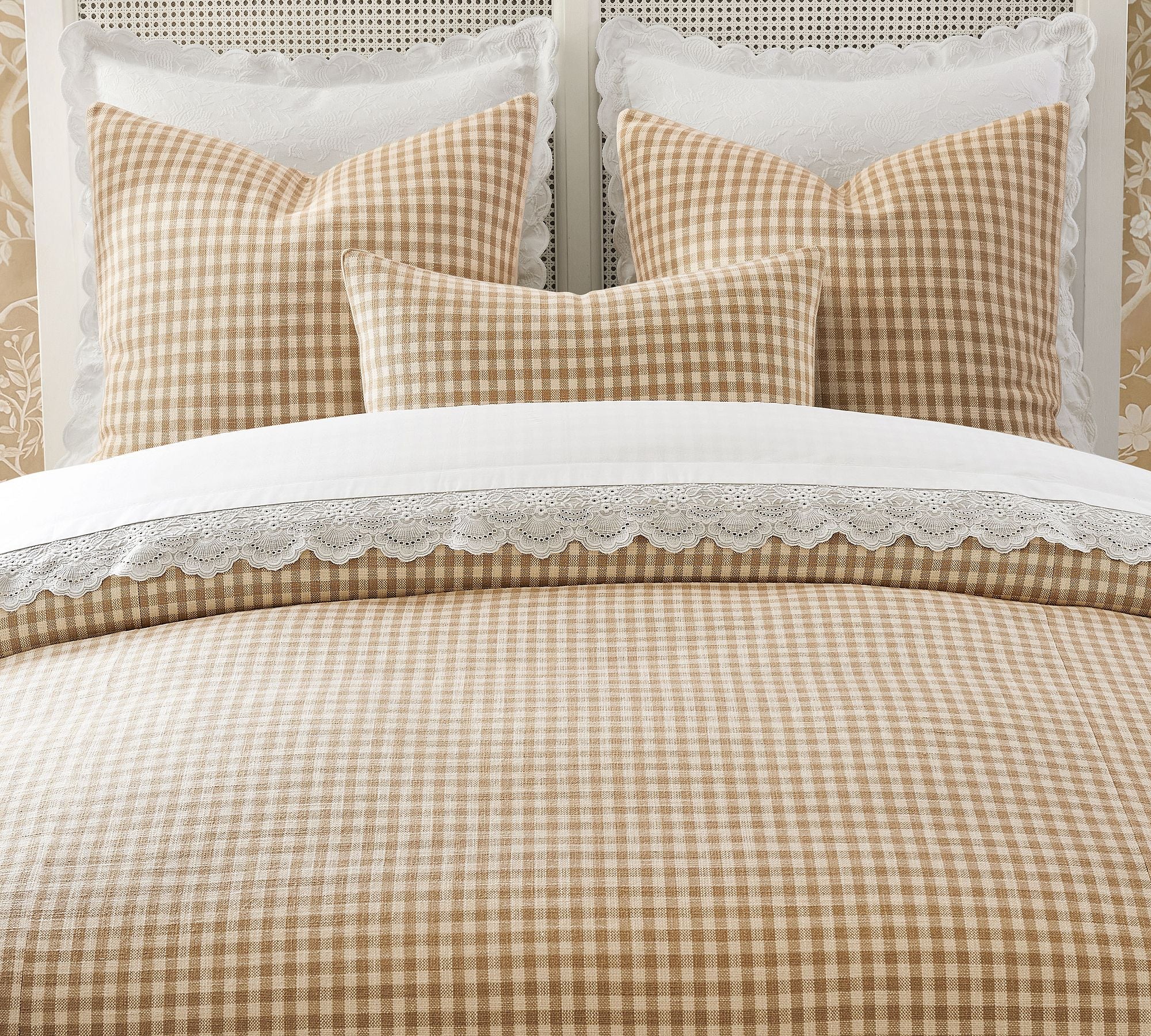 Blaine Check Duvet Cover