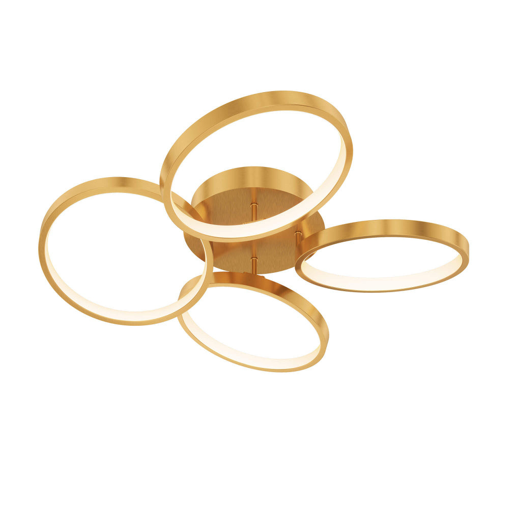 4 - Ring Flush Mount, 5CCT - Gold
