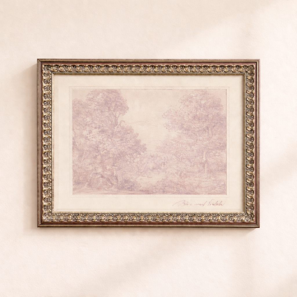 Monteverde Sketch French Antique Inspired Art