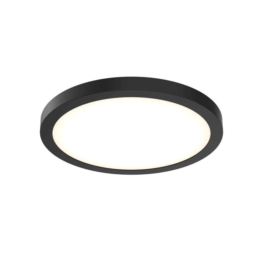 Round Flush Mount, Universal 120v - 347v, 0 - 10v Dimming