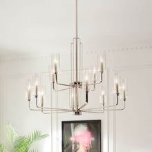 Load image into Gallery viewer, Kimrose 12 Light Chandelier (2 Finishes)
